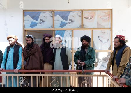 Panjshir Situation nach Ermächtigung Taliban und brechen den Widerstand Soldat. Ahmad Masoud will ihren Vaterweg fortsetzen, aber`s ist nicht erfolgreich. Stockfoto